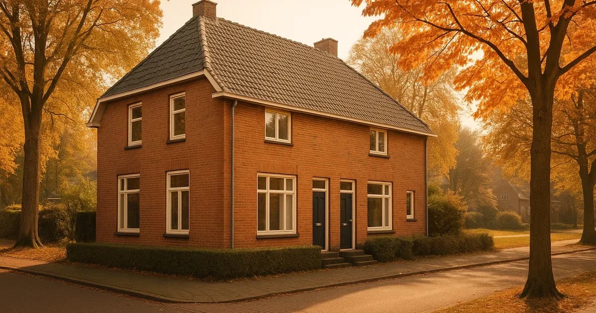 Woning die wordt gesplitst in twee wooneenheden